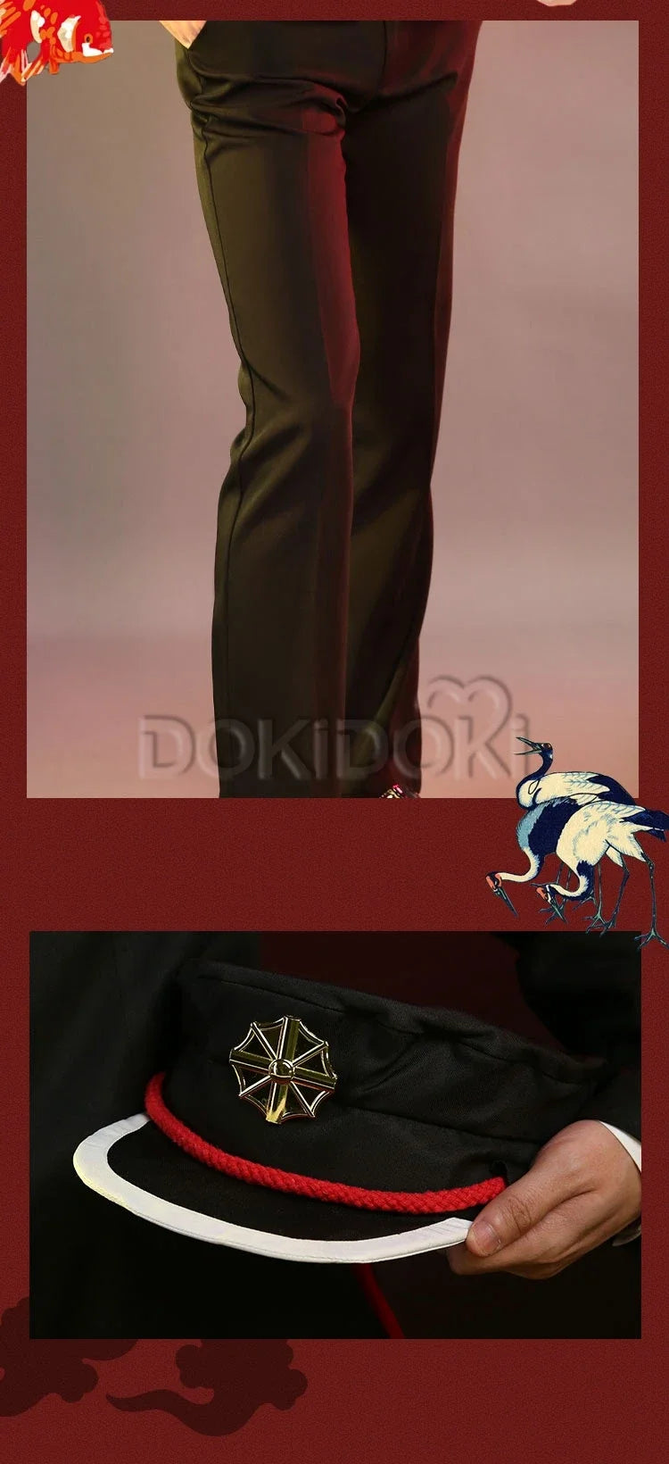 Hanakoo-kunn Cosplay Costume Anime Cosplay DokiDoki-SR Men School Uniform Costume Yugi Amane