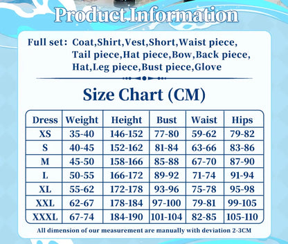 UWOWO Collab Series：Furina Cosplay GAME Genshin Impact Furina Focalors Hydro Archon Fontaine Rococo Furina Cospaly Outfit