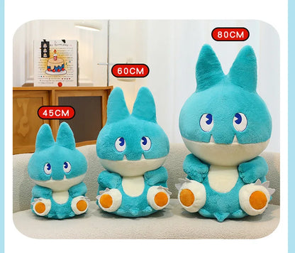 45/60/80cm Big Size Pokemon Snow Lax Anime Plush Stuffed Doll Room Decoration Plushies Kawaii Pillow Ornaments Children's Gifts