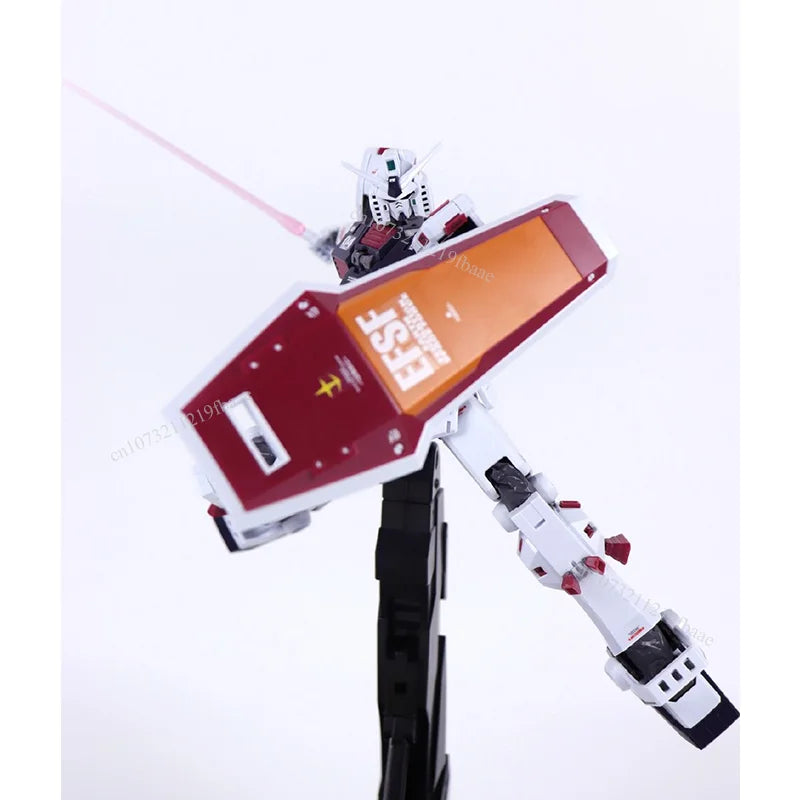 DABAN 6654 FA-78 MG 1/100 FA 78 Full Armor Thunderbolt Ver. Assembly Model Kit Action Figures Toy Robot Plastic Model Kits Gifts