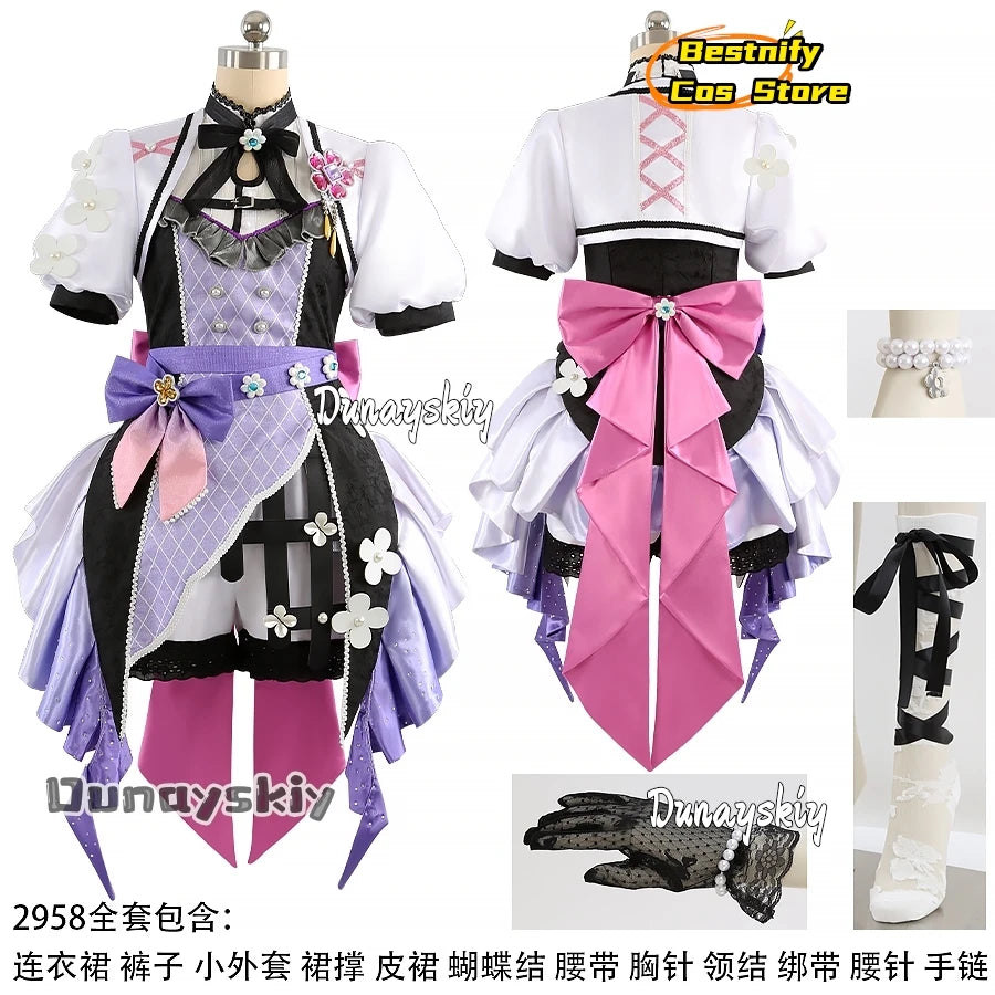 Ensemble Stars Hanamura Fuyume Cosplay Costume S-XL Polyester
