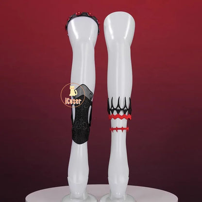 Path To Nowhere Coquelic Cosplay Costume Wig Black Dress Hat Uniform New Skin Carnival Halloween Party for Women Girls iCoser