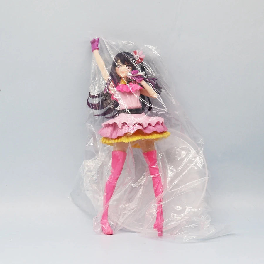 21cm [OSHI NO KO] Anime Figure Idol Singer Hoshino Ai Action Figure Kawaii Star Arima Kana Figurine PVC Collection Model Toys
