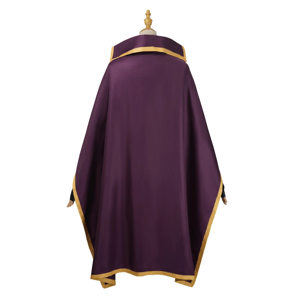 Anime Megumin Cosplay Costume Women Polyester Dress and Wig Set