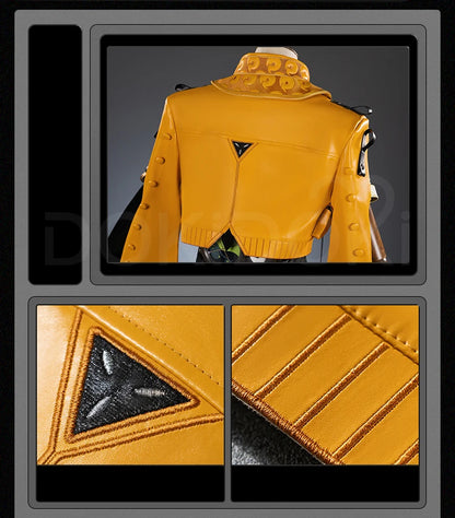 IN STOCK Yixuan Cosplay Costume Game Zenless Zone Zero DokiDoki-R ZZZ Women Black Yellow Bodysuit Yixuan Cosplay Master Costume