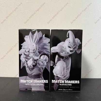 Banpresto Dragon Ball Z Super Saiyan 3 Son Goku VS Majin Buu 16cm PVC Model