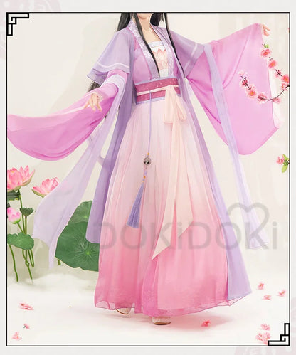 Jiang Yan Li Cosplay Costume Anime Mo Dao Zu Shi DokiDoki-SR Women Halloween Costume Chinese Style Dress Adult
