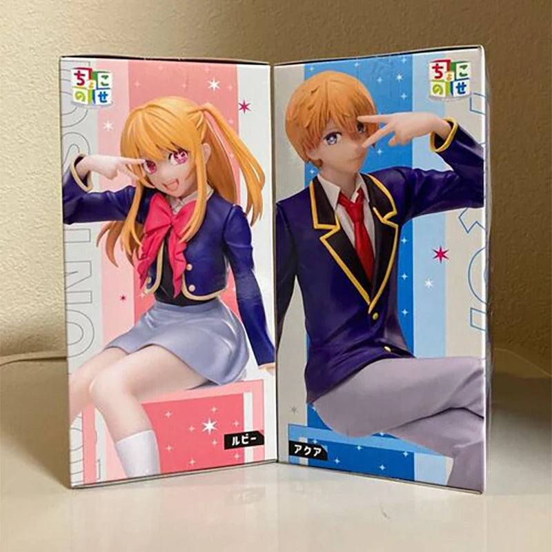 Bandai SEGA PM Oshi No Ko Hoshino Aquamarin Rubii 13CM PVC Model
