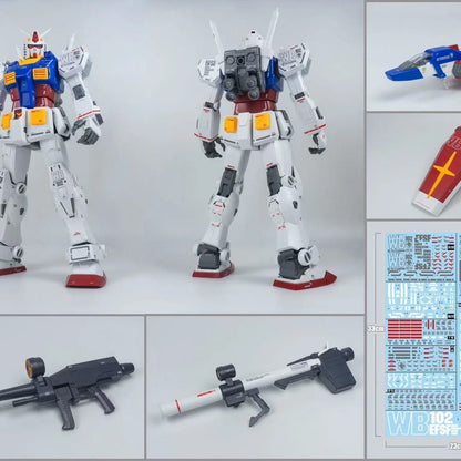 In Stock FANGDAJING Model RX-78-2 1/35 Assembly Model Kit Action Figures Toy Robot Plastic Model Kits Gifts