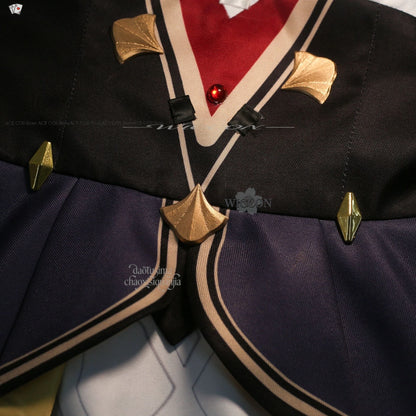 Genshin Impact Marionette Sandrone Cosplay Costume Polyester Set