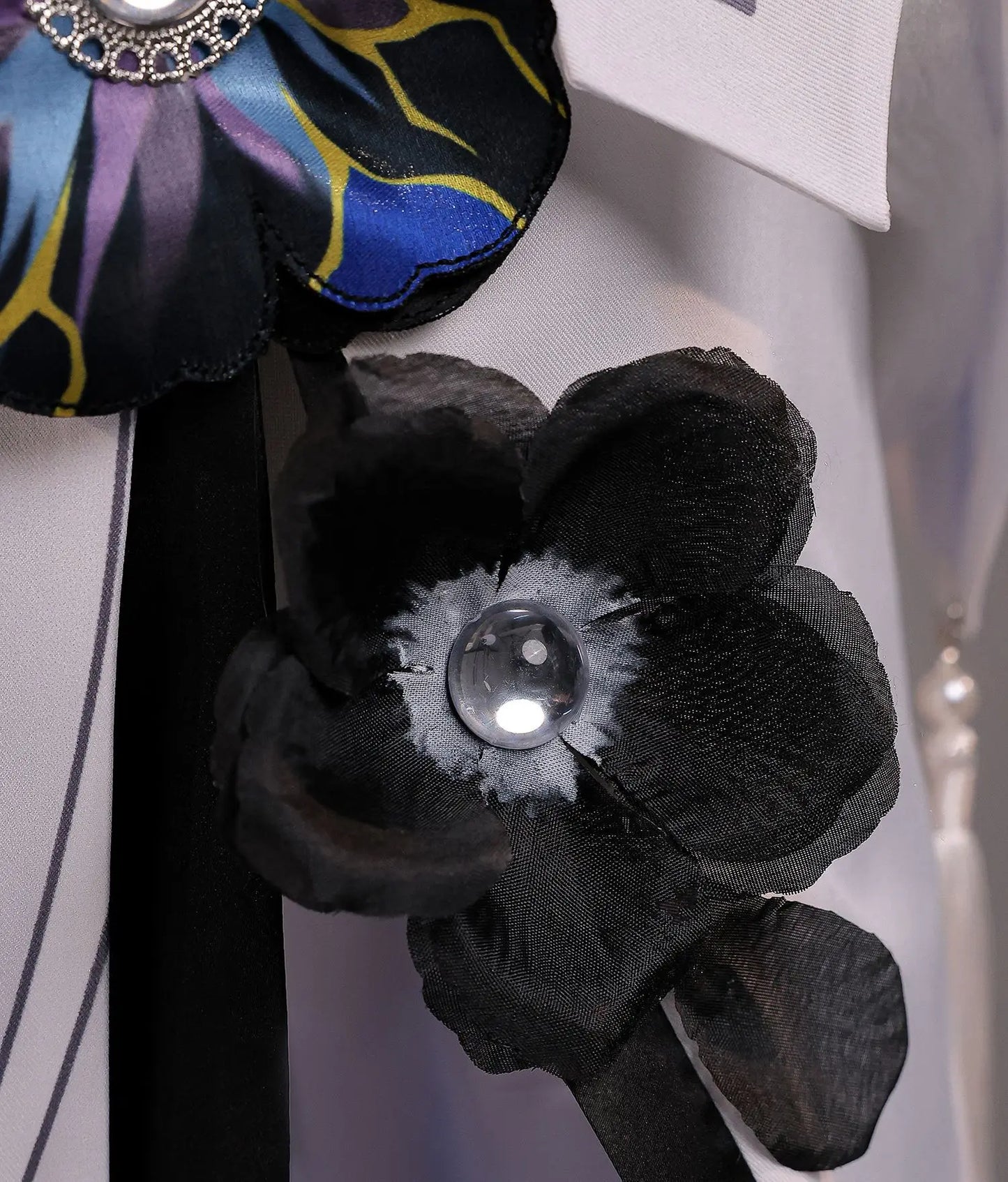 Honkai Star Rail Constance The Dahlia Cosplay Costume Wig Dress Uniform Hat Ever-Flame Mansion Halloween Party for Women Girls