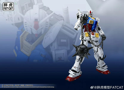 In Stock FAT CAT Model RX-78-2 2.0 MG 1/100 Assembly Model Kit Special RG 1/144 Enlarged Version Action Figure Plastic Model Toy