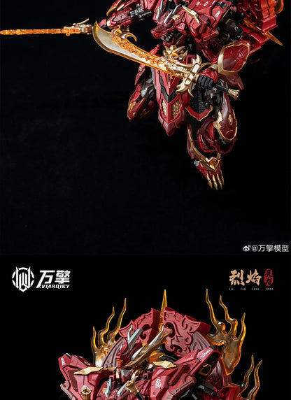 【In Stock】Wanqing Model Chinese Zodiac Mecha Blazing Chenlong Posable Assembly Model With Alloy Inner Frame Display Figurine Toy