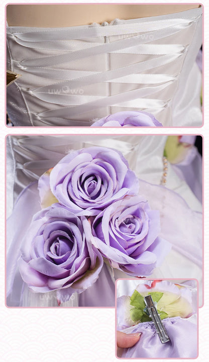 IN STOCK UWOWO Elysia Cosplay Game Honkai Impact 3: Elysia Gown Fanart Cosplay Costume Halloween Costume