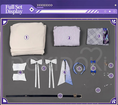 Castorice Phainon Cosplay Costume Game Honkai: Star Rail【S-3XL】DokiDoki-R HSR Coffee Daily Costume Bag Halloween Plus Size