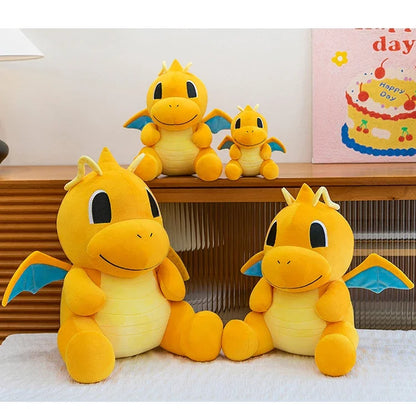 17/47cm Dragonite Pokemon Pillow Doll Lucario Plush Pokémon Plushie Anime Stuffed Toys Charizard Birthday Soft Gift for Children