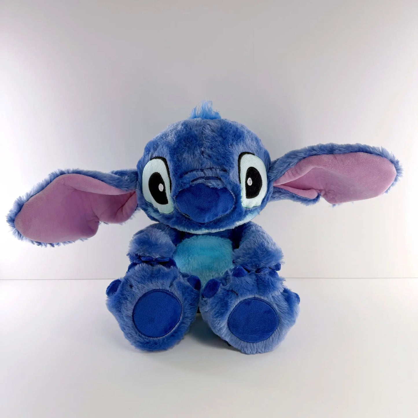 New Lilo&Stitch Plush Doll Breath Child Peluche Kawaii Soothes Toy Anime Baby Music Light Sleep Toys Pink Stitch Kid Gifts