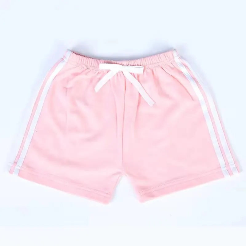 2-14Y Kids Sport Shorts Cotton Boys Clothes Thin Breathable Children's Shorts for Girls Summer Clothing Stripe Shorts Basketball