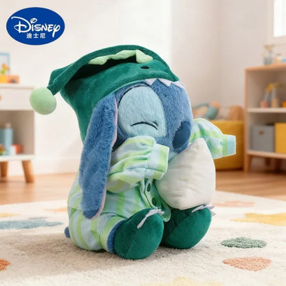 30/40/50cm Big Size Lilo & Stitch Pajamas Disney Anime Plush Stuffed Doll Kawaii Room Plushies Children's Pillow Holiday Gift