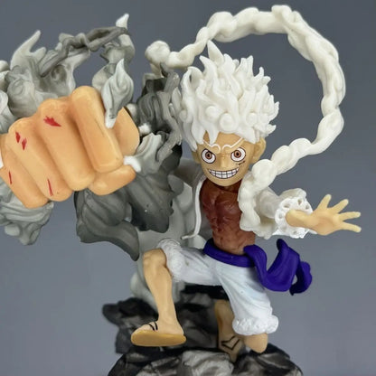 2025 Anime One Piece Action Figure Sd Nika Luffy 5th Gear Awake Figurine Pvc Model Toys Doll Statue Collection Ornaments Gifts