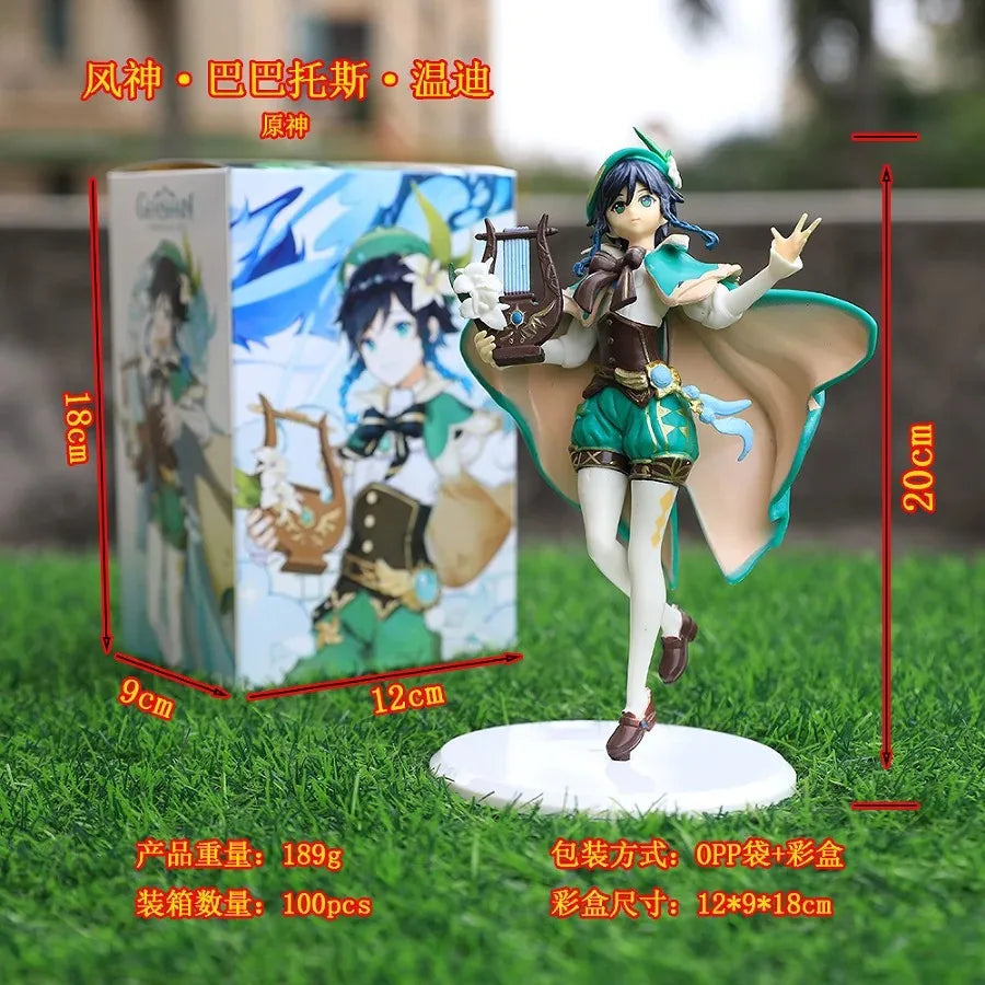 MIFEN Wind Statue 20cm PVC Model Genshin Impact Barbatos