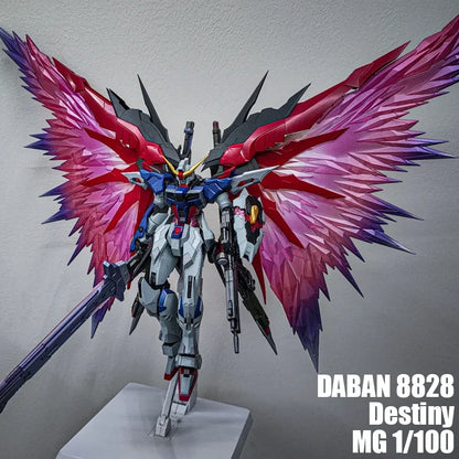 DABAN 8828 Destiny MG 1/100 ZGMF-X42S Assembly Model Send Light Wing Model Kit Assemble Robot Plastic Action Figure Mecha Toys