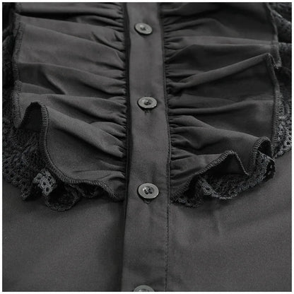 Men Medieval Vintage Prince Costume Pirate Cosplay Shirt Trench Renaissance Victorian Edwardian Men Viking Warrior Knight Outfit