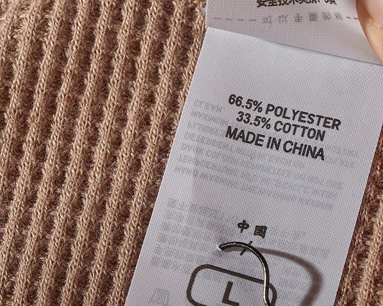 Autumn And Winter New American Heavyweight Retro Men's Waffle Long-sleeved T-shirt Loose Fashion Henley Collar Bottoming-shirt