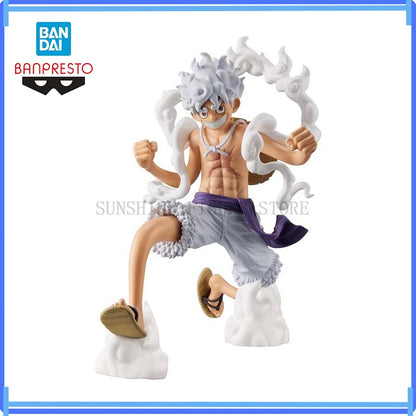 Bandai Original In Stock Banpresto Anime One Piece Grandista Nika Monkey D Luffy Gear5 Pvc Action Figure Model Boxed Toys Gift