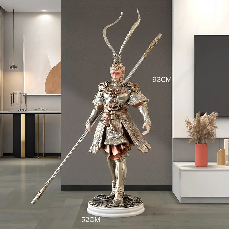 93cm Anime Monkey Figure SonGoku Garage Kit Resin Material Figurine Action Figures Model Children Toy Gift Collectible Figurines