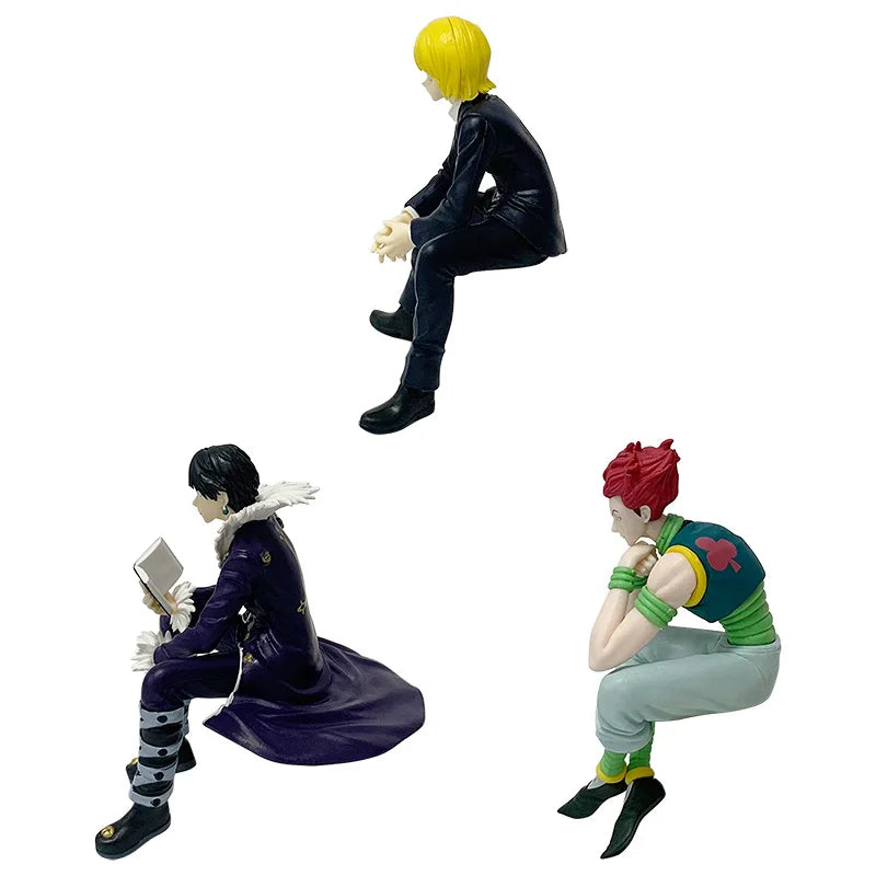 14cm Hunter×Hunter Anime Figure Phantom Troupe Hisoka Action Figure Noodle Stopper Room Decoration Noodle Stopper PVC Model Toys