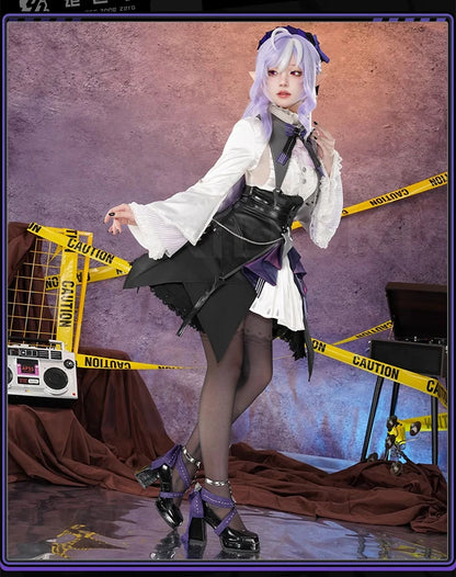 Vivian Banshee Cosplay Costume Game Zenless Zone Zero【S-2XL】DokiDoki-R ZZZ VVA Vivian Cosplay Plus Size