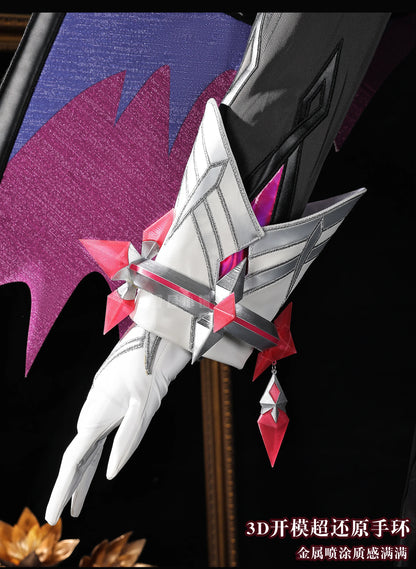 Genshin Impact Durin Cosplay Costume Wig Uniform Game Role Play Outfit Headwear Halloween Party for Women Men Carnival Cos Props