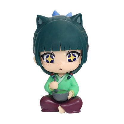 8.5cm Kusuriya no Hitorigoto Anime Figure Look Up Maomao Action Figure Q Version Jinshi Figurine PVC Collection Model Doll Toys