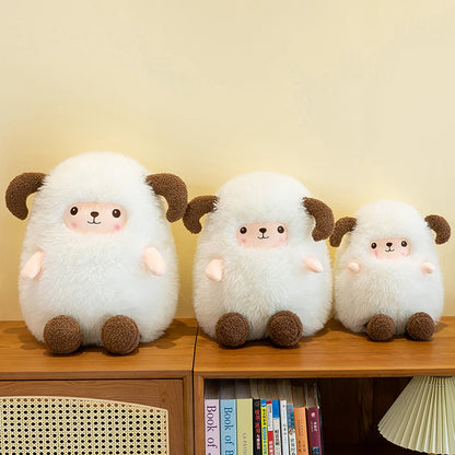 Sheep Doll Plush Toy Cute Sheep Soft Stuffed Animal Sleeping Pillow Cushion Christmas Gifts for Kids and Girls