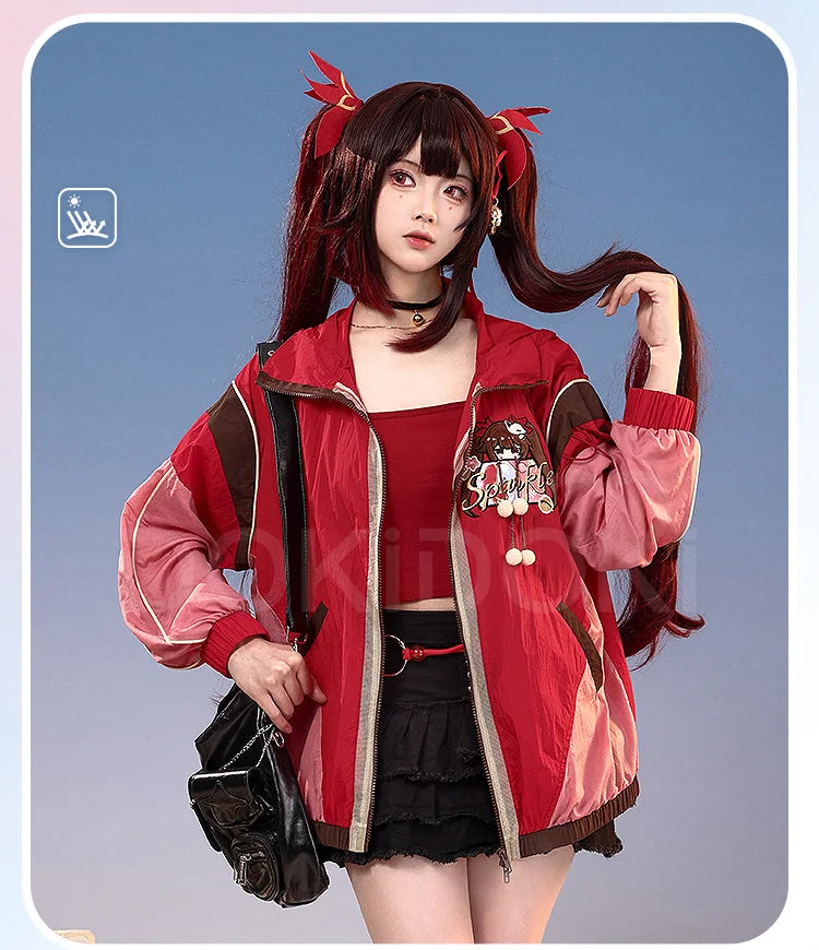 Aventurine Blade Robin Firefly Sparkle Feixiao Doujin Cosplay Costume Game Honkai: Star Rail DokiDoki-SR HSR Sunscreen Jacket
