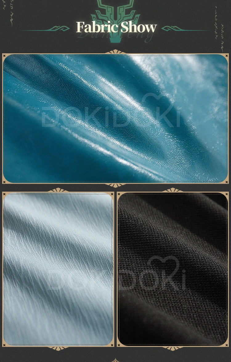 Dan Heng IL Permansor Terrae Cosplay Costume Game Honkai: Star Rail【S-2XL】DokiDoki-SR Danheng Tail Halloween Cosplay Plus Size