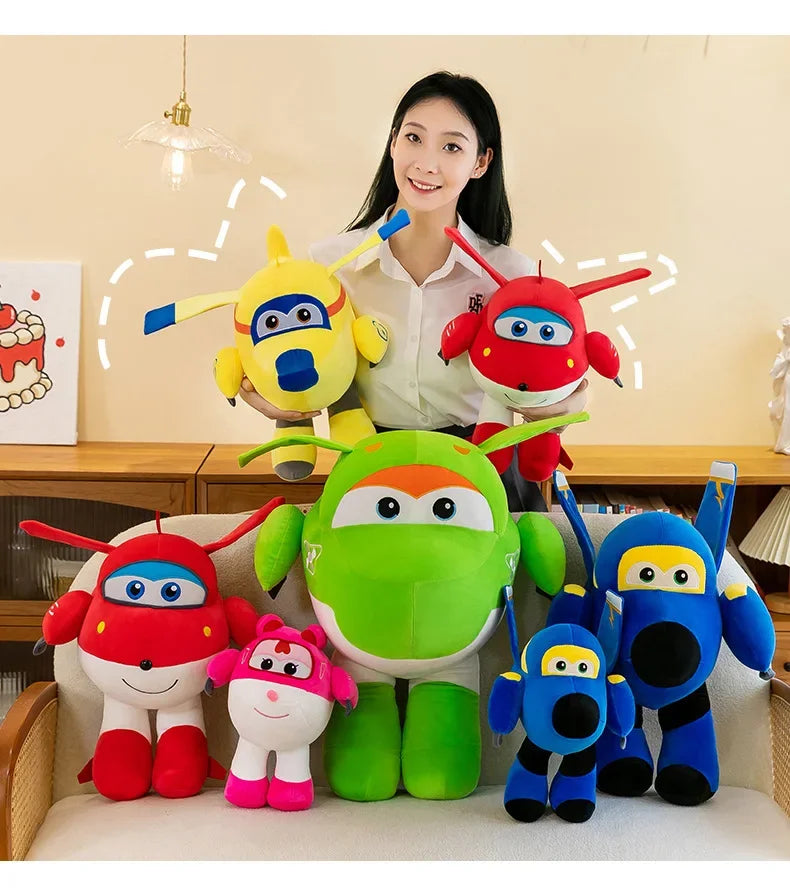 Super Little Flyers Plush Toy Doll Cute Jett Hug Pillow Stuffed Animal Perfect As Birthday Gift Souvenir or Present for Children