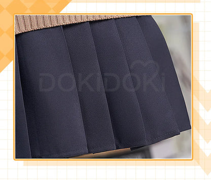 Misaka Mikoto/ Shirai Kuroko Cosplay Anime Toaru Kagaku no Railgun DokiDoki-R Cosplay Costume Tokiwadai Middle School Uniform