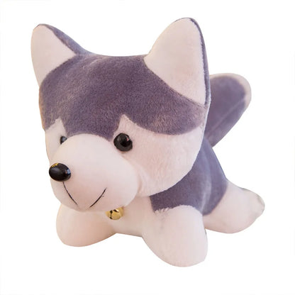 25cm Kawaii Husky Stuffed Animals Dog Plush Toy Wolf Soft Cartoon Plush Lovely Children Kids Doll Fluffy Birthday Gift Child Toy
