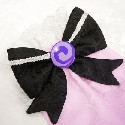 iCoser Genshin Impact Yumemizuki Mizuki Cosplay Costume Wig Dress Headwear Tail Natlan Halloween Party for Women Girls Cos Props