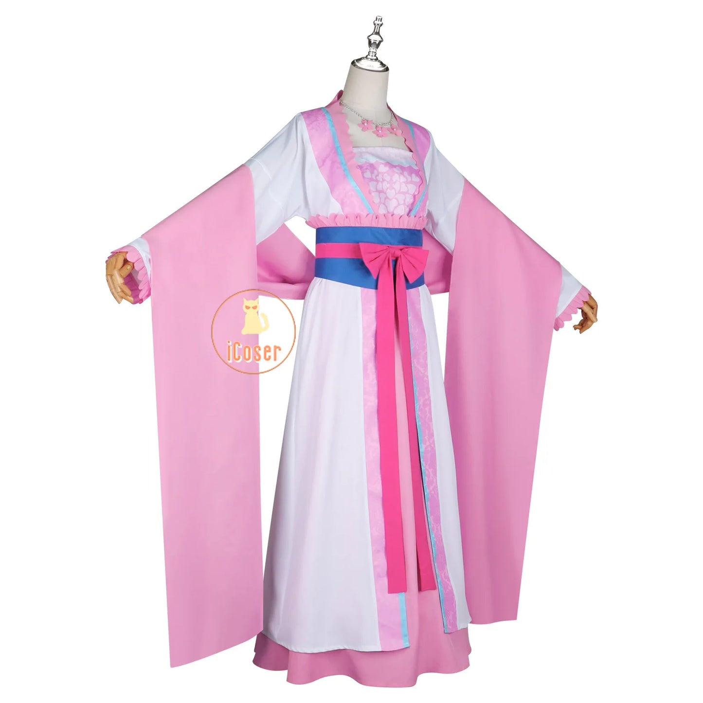 Anime The Apothecary Diaries Lishu Cosplay Costume Wig Dress Earrings Headwear Hanfu Kusuriya No Hitorigoto for Women Girls Cos