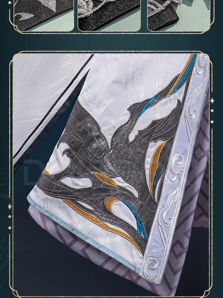 Zayne Cosplay Costume Game Love and Deepspace Cosplay DokiDoki-R Men Costume Lishen Zayne Cascading Clouds Cosplay Christmas