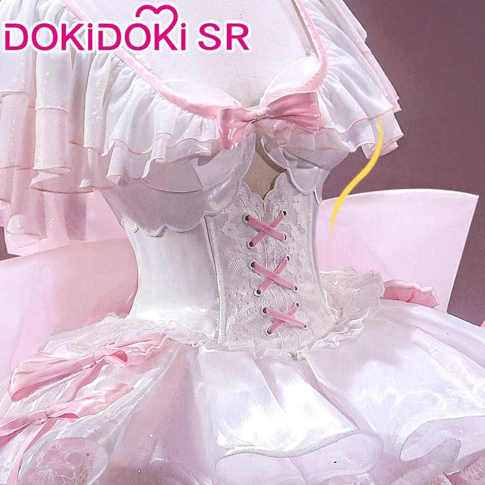 Kaname Madoka Homura Akemi Cosplay Costume Anime DokiDoki-SR Women Cute Pink Black Dress Halloween Madoka Cosplay
