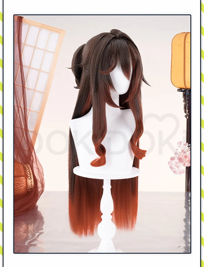IN STOCK Fugue/Tingyun Wig Game Honkai: Star Rail Cosplay DokiDoki Wig Women Ting Yun Hair Heat Resistant Synthetic Free Wig Cap