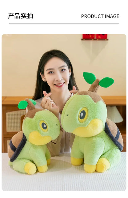 35/80cm Large Turtwig  Pokemon Plush Toys Anime Doll Cute Pillow Cartoon Giant Pokémon Plushie Stuffed Gift for Kids Christmas