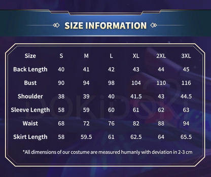 IN STOCK Jinxx Powderr Cosplay Costume Anime Cosplay【S-3XL】DokiDoki-SR Women Jinxx Powderr Dress Cosplay Plus Size