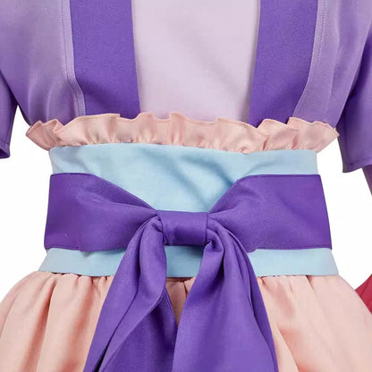 Maomao Cosplay Costume Dress Wig Anime The Apothecary Diaries Purple Pink Dress Kusuriya No Hitorigoto Halloween for Women Girls