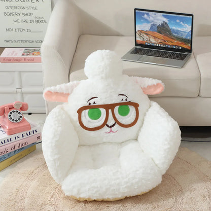   Disney Zootopia Judy Hopps Plush Seat Cushion Cute Cartoon Anime Nick Wilde Bellwether Comfortable Non-slip Cushion Gifts