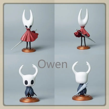 Hornet Girl Action Game Hollow Knight:Silksong Figurine Quirrell Cute Action Figures PVC Collection Decoration Model Toys Gifts